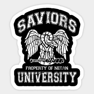 Saviors University Sticker